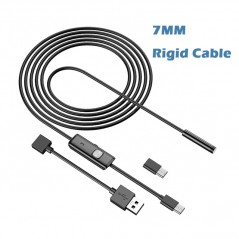 Mini Cámara Endoscópica Impermeable Ip67 Cable Duro - Temu Spain
