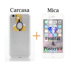 Super Pack iPhone 6 - Carcasa + Protector HD Frontal & Posterior