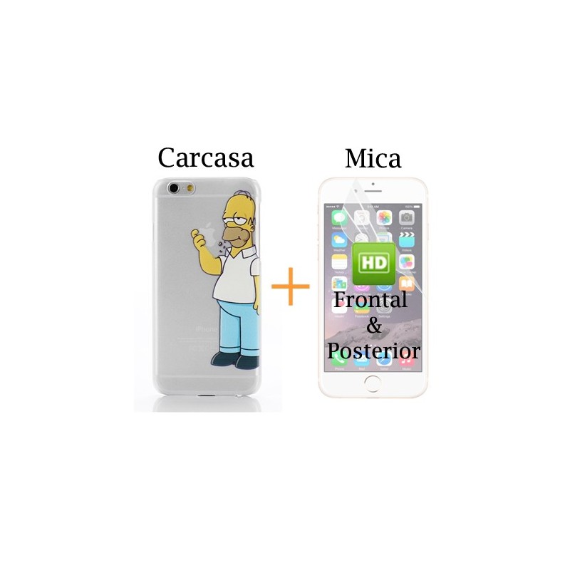 Super Pack  iPhone 6 - Carcasa + Protector HD Frontal & Posterior