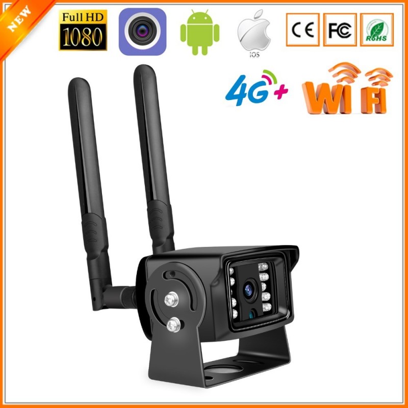 ONVIF - MINI 1080P 4G SIM Card - WIFI IP - Exterior - Contra agua - Slot de SD