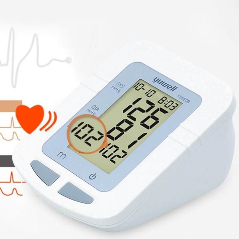 YUWELL - Monitor de presión arterial  - 3 años de Garantía por el Fabricante