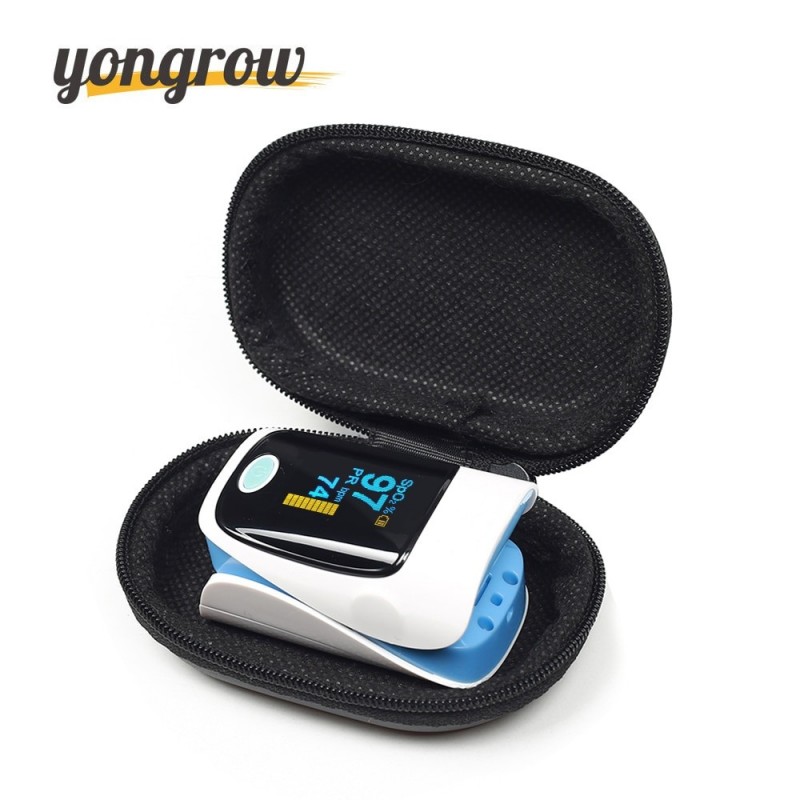 Yongrow - Monitor de presión arterial  para dedo - SPO2 PR