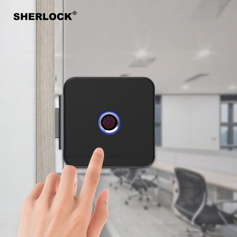 Sherlock cerradura inteligente con verificación de huellas dactilares - Bluetooth Control remoto APP